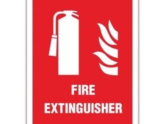 EXTINGUISHER SIGN